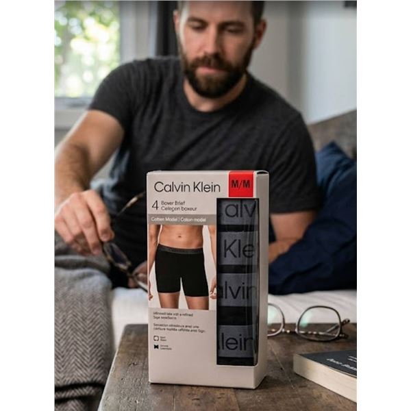 Calvin Klein 4 Pack Boxer Briefs M 4 Pack