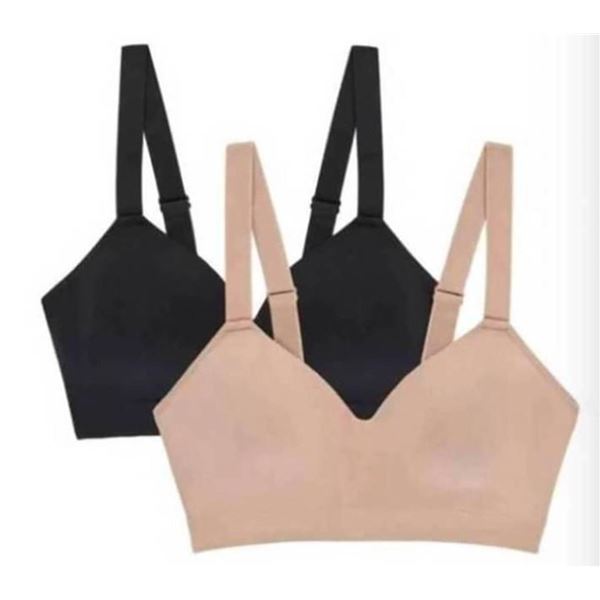 Jones New York 2-Pack Smooth Comfort Bra L/G
