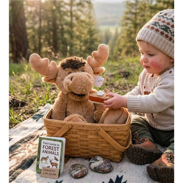 Wild Republic Moose Plush Toy