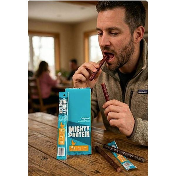Maple Leaf Mighty Protein Chicken Sticks 12 x 32g
