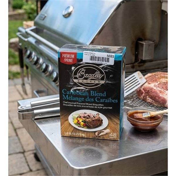 Bradley Caribbean Blend Wood Bisquettes 48ct