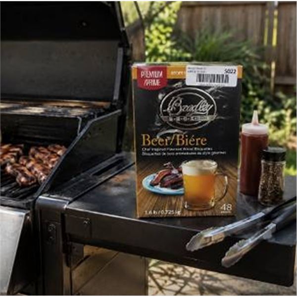 Bradley Smoker Beer Wood Bisquettes 48pc