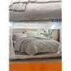 Image 3 : Jennifer Adams Queen Bed in A Bag Comforter Set 6 Piece