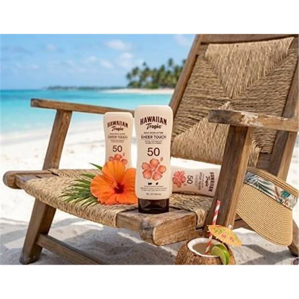 Hawaiian Tropic Sheer Touch SPF 50 Pack of 3