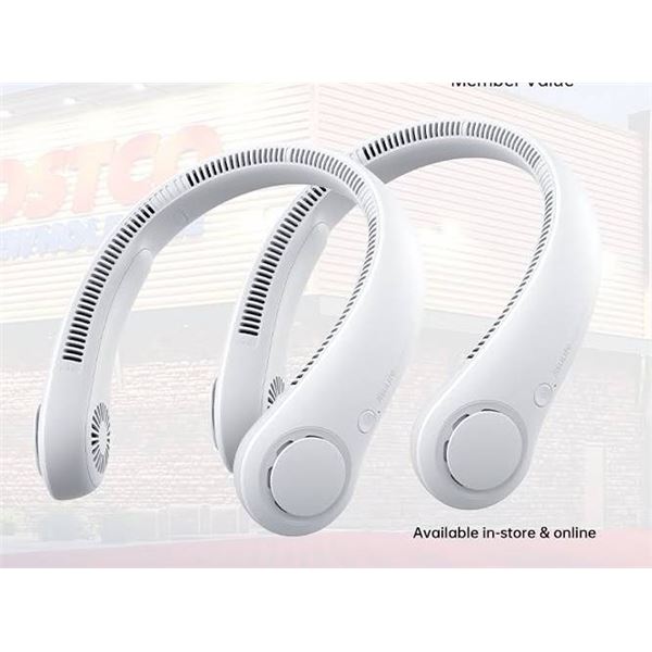 JisuLife Neck Fan 2-Pack