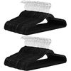 Image 1 : Amazon Basics Velvet Hangers 100-Pack
