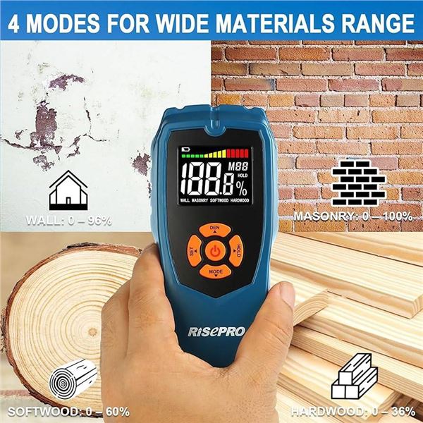 RISEPRO Wood Moisture Meter