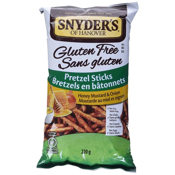 Snyder's Gluten Free Pretzel Sticks 220g