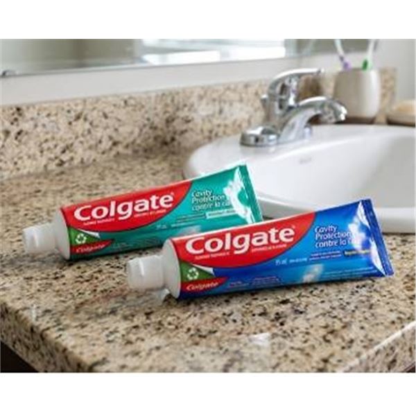 Lot of 8 Colgate Toothpaste Tubes