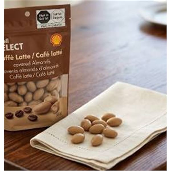 Shell Select Almonds CaffÃ¨ Latte 60g Pack