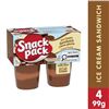Image 1 : Snack Pack Ice Cream Sandwich Pudding 4-Pack