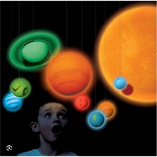 Smithsonian 3-D LED Solar System Set