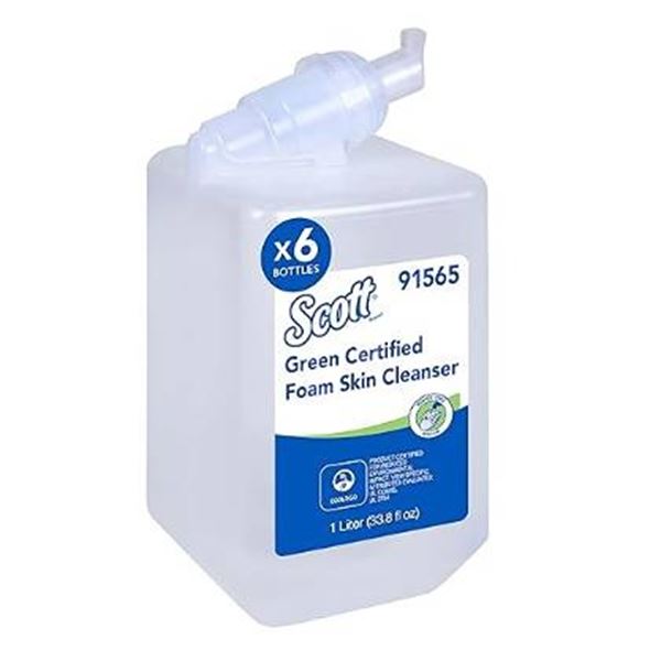 Scott Foam Skin Cleanser, 6 x 1L