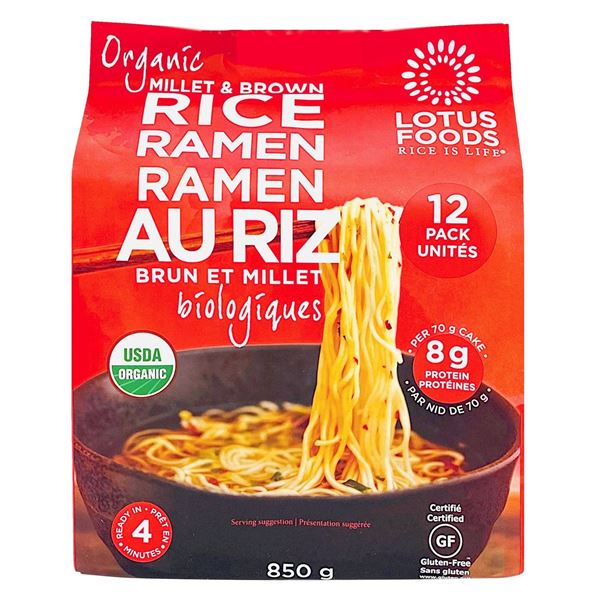 Lotus Foods Organic Rice Ramen 12-Pack