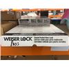 Image 2 : LOT OF 12 - Weiser Lock Round Pocket Door Lock Set