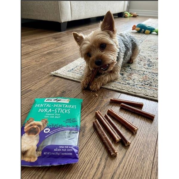 Ten Dogs Dental-Dentaires Dura-Sticks, 9 Bags