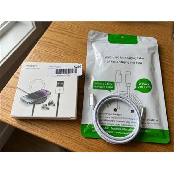 Apple Watch Magnetic Charger and USB Charging