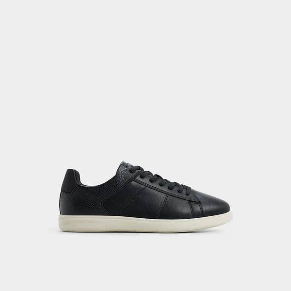 Black Leather Sneakers US Size 9