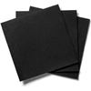 Image 1 : Hoffmaster 16"x17" Black Dinner Napkins, 300-