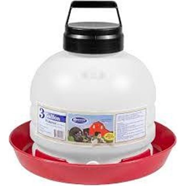 Farm-Tuff 3-Gallon Poultry Waterer