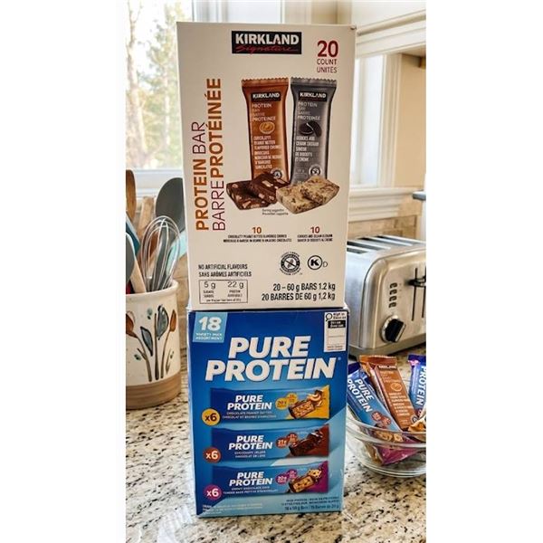 Protein Bar Variety Pack Lot