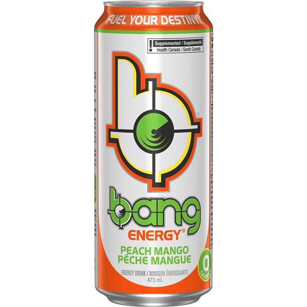 Bang Energy Peach Mango 12 x 473mL