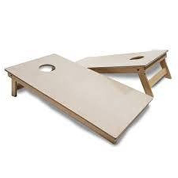 EastPoint Wooden Cornhole Board Set
