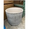 Image 2 : Rivet Rustic Textured Stoneware Planter