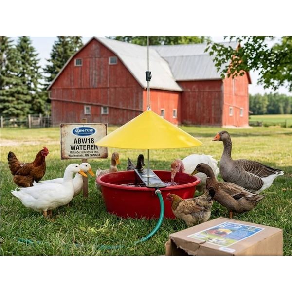 Farm-Tuff Automatic Bird Waterer