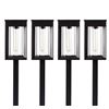 Image 2 : Solar LED Pathway Lights Set, 4 Pieces