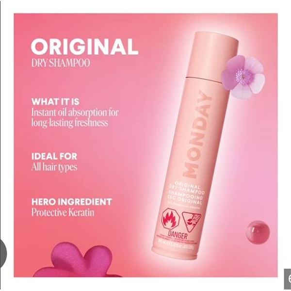 MONDAY Original Dry Shampoo 2 Pack