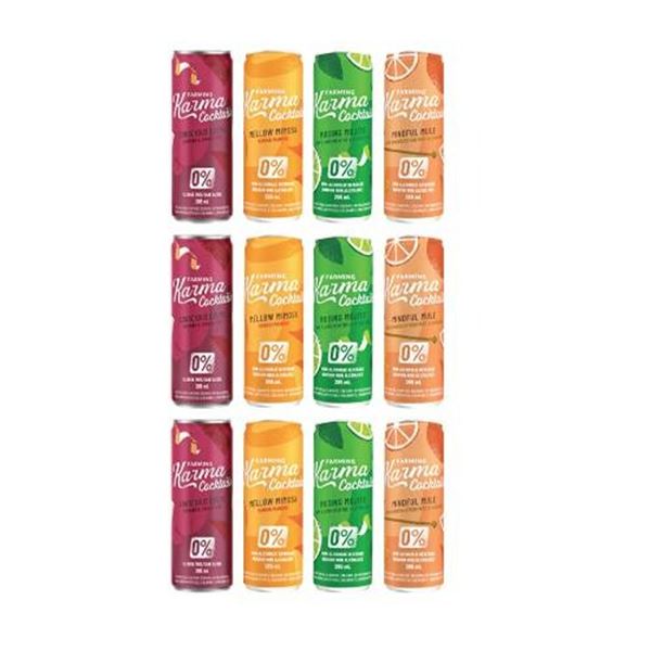 Karma Mocktails Variety Pack 12x285ml Cans