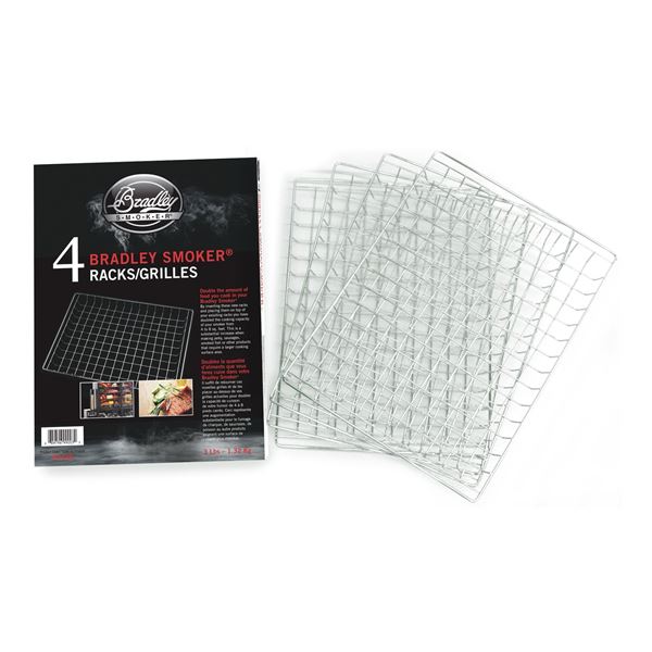 Bradley Smoker 4 Racks/Grilles Set