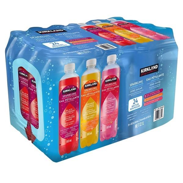 Kirkland Sparkling Water Variety Pack 24x500m