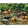Image 1 : Prextex Safari Animals 9 Piece Set