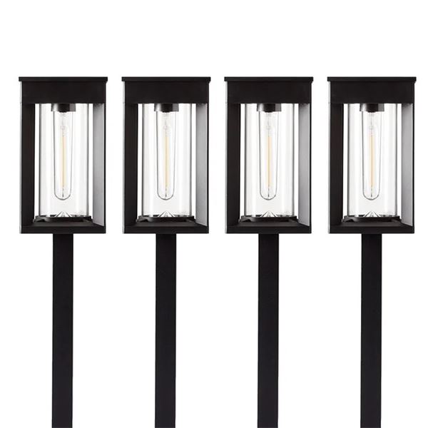 Solar LED Pathway Lights Set of 4
