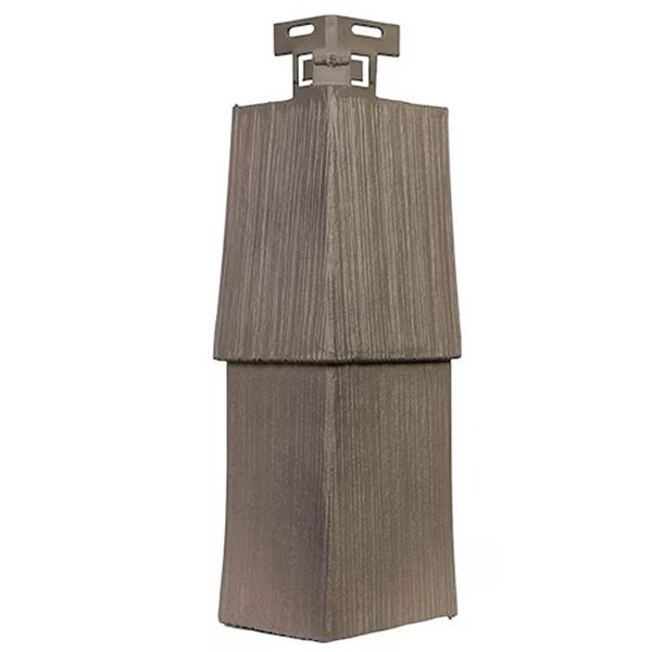Lot of 2 - NovikShake RS8 Rough Sawn 8" Shake Corners
