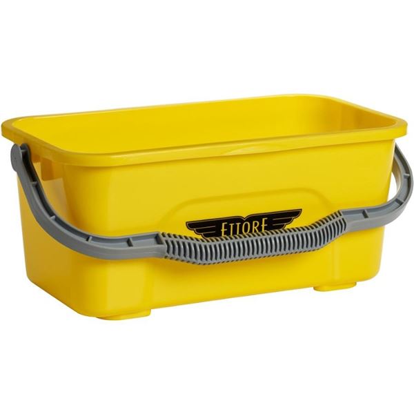 Lot of 3 Ettore Yellow Utility Buckets