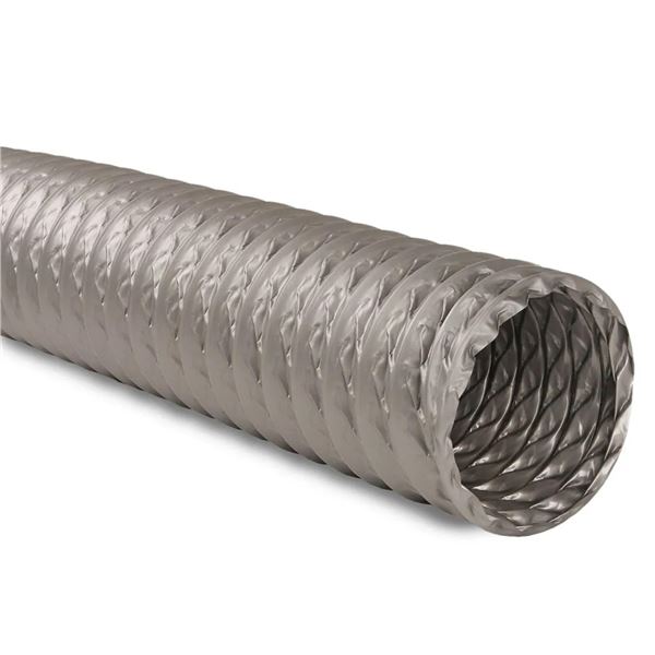 Lot of 2 Imperial Flexible Vinyl Duct Sets 8" x 25'