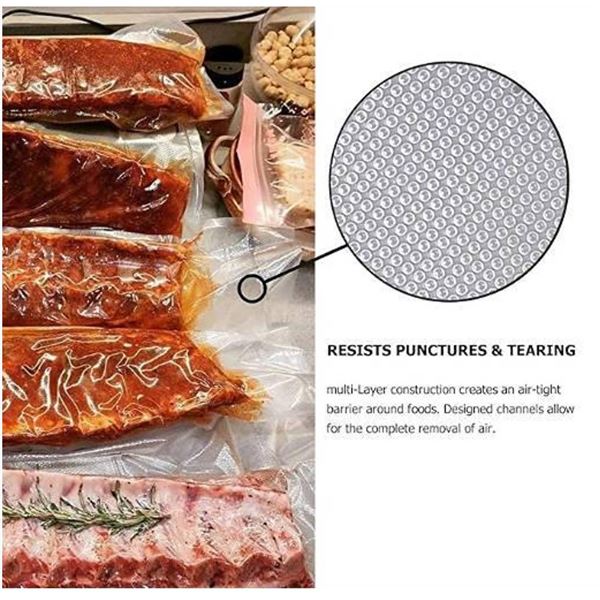 Lot of 2 BoxLegend Vacuum Sealer Bag Rolls (2)