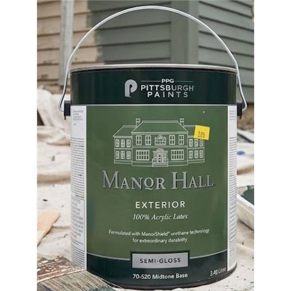 3 x 3.48L Manor Hall Exterior Paint