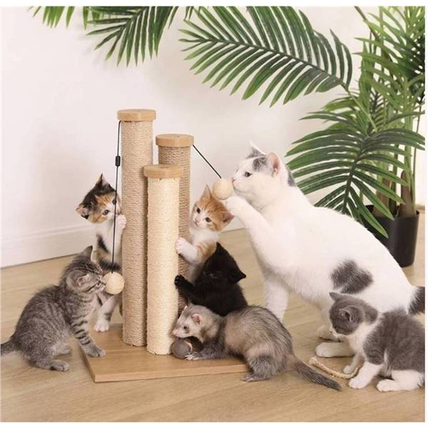 Amazon Basics Triple Cat Scratching Post