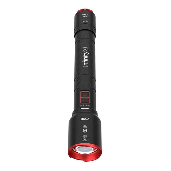 InfinityX1 7000 Lumen LED Flashlight Set