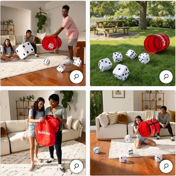 Giant Yahtzee Game Set