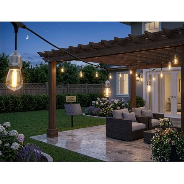 Artika Solar Blaze 20 LED String Lights, 42 ft
