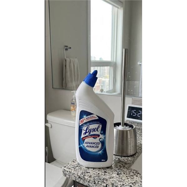 Lysol Advanced Toilet Bowl Cleaner 4 Pack