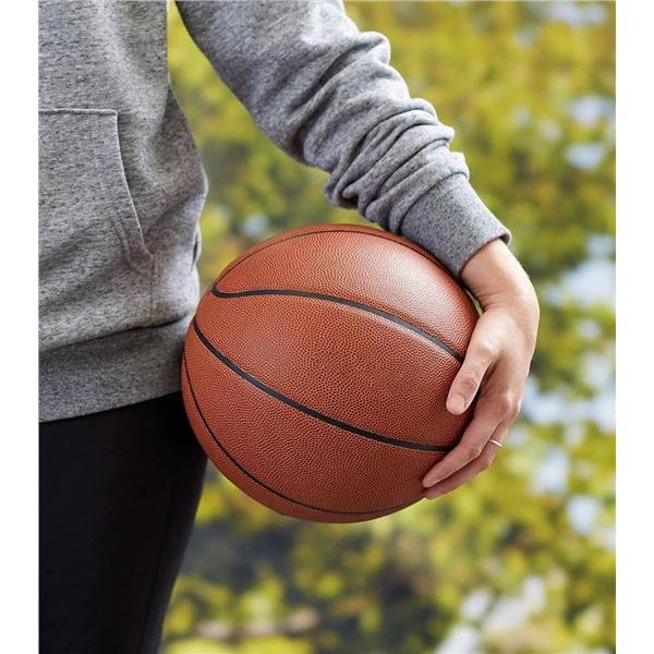 Amazon Basics PU Composite Basketballs, 2 Pack