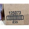 Image 3 : Hoffmaster Black Linen-Like Dinner Napkins 16" x 17"