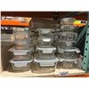 Image 2 : 14 Mixed Glass Food Containers with Lids
