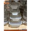 Image 4 : 14 Mixed Glass Food Containers with Lids